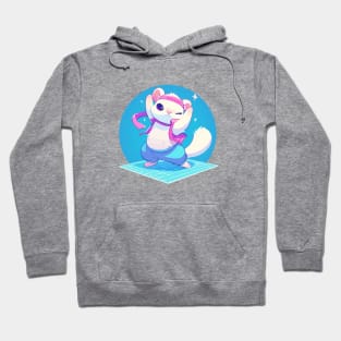 A ferret dancing the night away Hoodie